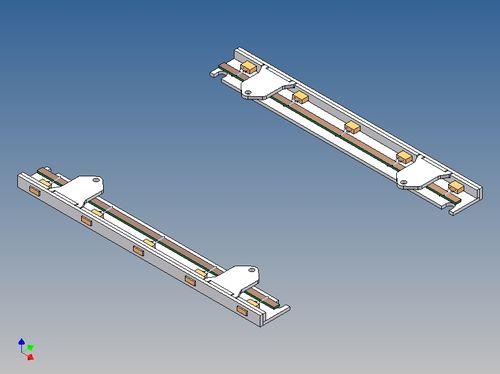 LED-Leistenpaar zu Vollprofilstaukiste für Tamiya Scania R620 3-Achser M1:14