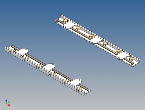 LED-Leistenpaar zu Vollprofilstaukiste für Tamiya Scania 2-Achser M1:14