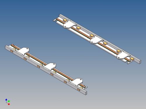 LED-Leistenpaar für Vollprofilstaukiste für Tamiya MAN 2-Achser M1:14