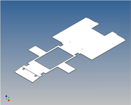 Rahmenabdeckung für Tamiya MAN TGX 3-Achser M1:14 f.Servonaut mit Sattelplattenausschnitt