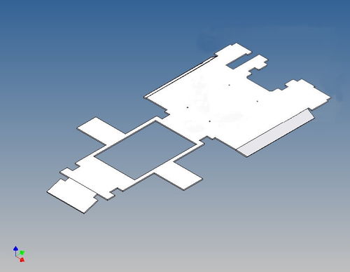 Rahmenabdeckung für Tamiya MAN TGX 3-Achser M1:14 mit Servo- & Sattelplattenausschnitt