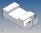Staubox mit Steckdeckel passend für Carson Trailerrahmen M1:14 L=110mm, B=194mm